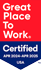 Great Place To Work badge